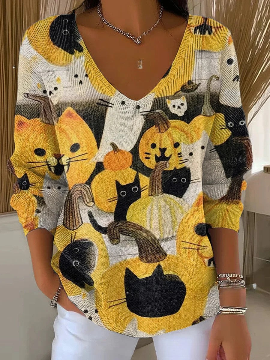 Beatrice – V-Neck Sweater