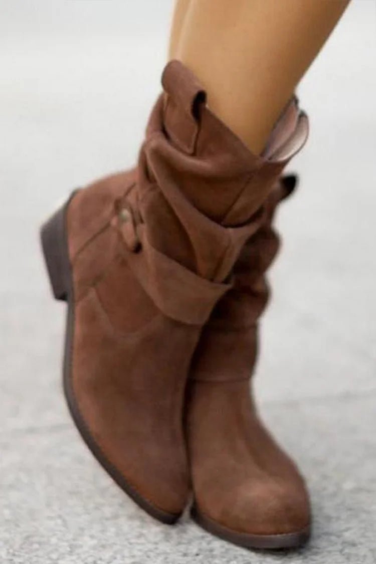 Clémence™ | Soft Suede Ankle Boots - Liam & Ivy