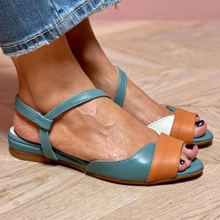 COLOR BLOCK SANDALS - Liam & Ivy
