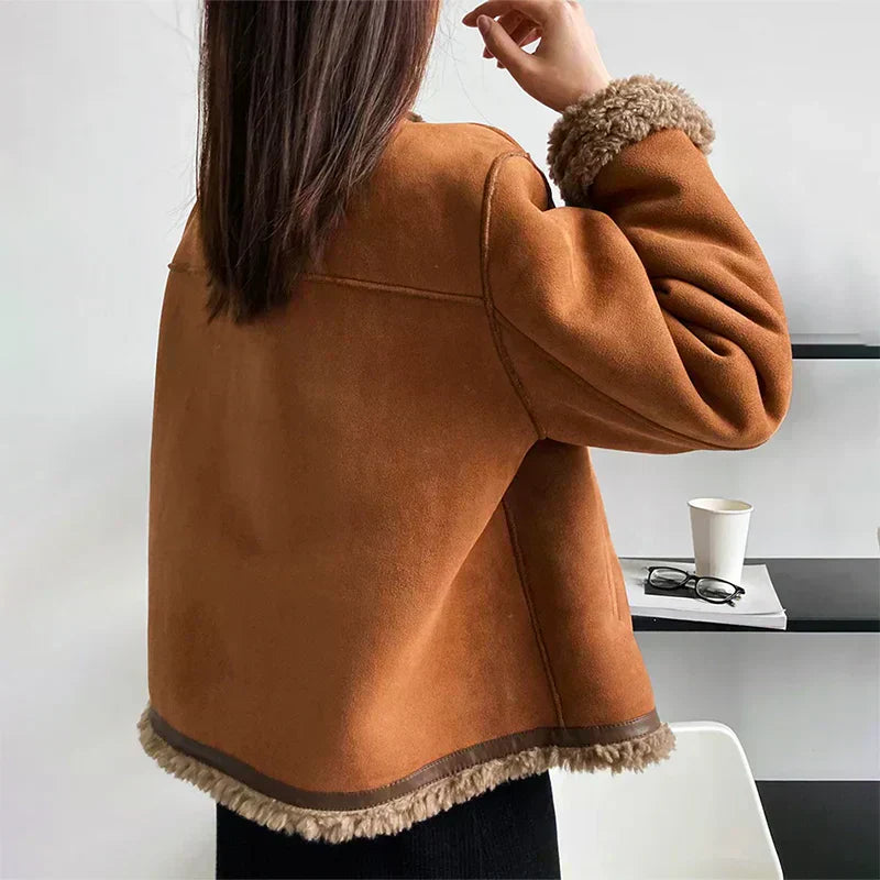 MP | Warm Brown Leather Jacket