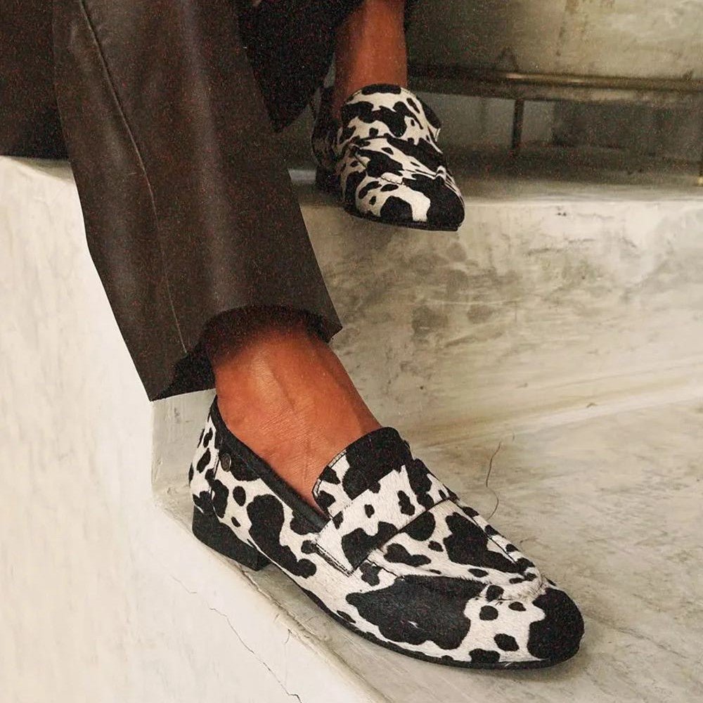 ELEGANT ANIMAL PRINT LOAFERS - Liam & Ivy