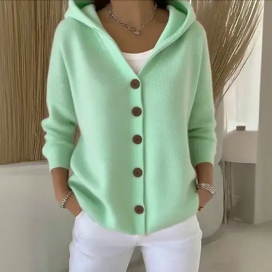 Élianne™ | Button - Up Hoodie - Zhaky Collective