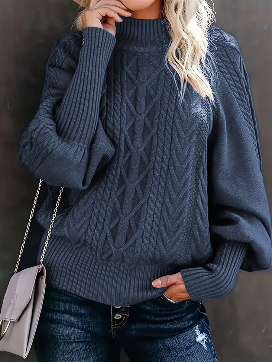 Élise – Casual Long Sleeve Sweater - Liam & Ivy