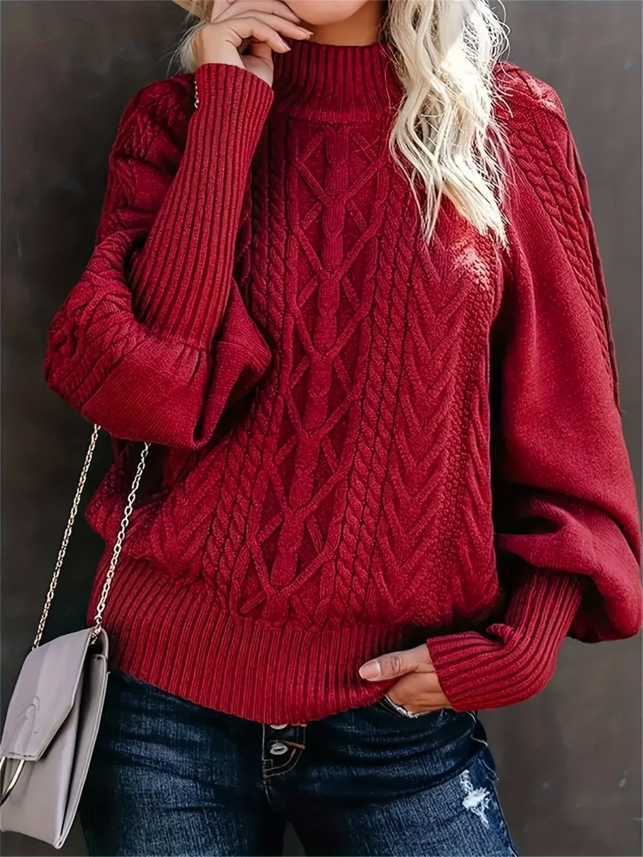 Élise – Casual Long Sleeve Sweater - Liam & Ivy
