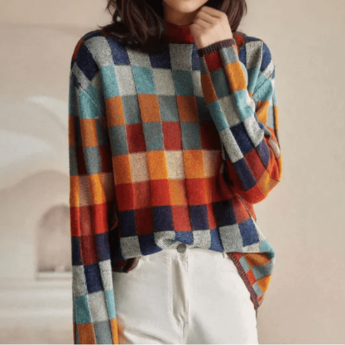 Élise – Chic and Comfortable Retro Sweater - Liam & Ivy