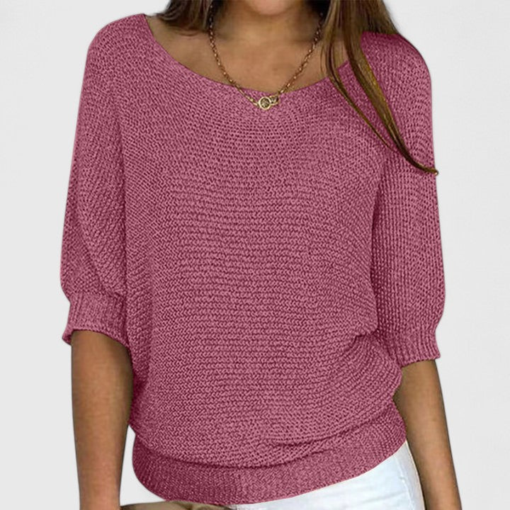 Elise – Delicate and Timeless Knitted Sweater - Liam & Ivy
