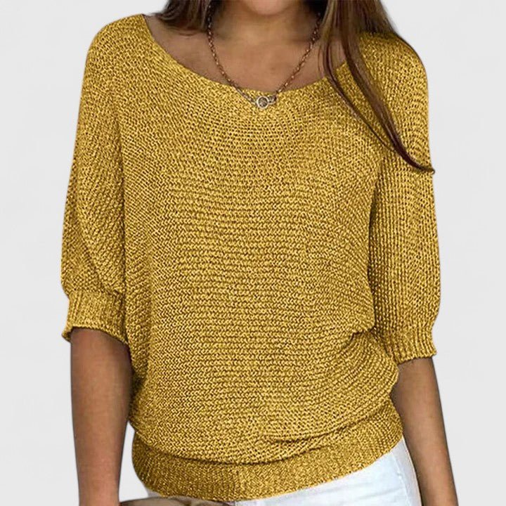 Elise – Delicate and Timeless Knitted Sweater - Liam & Ivy