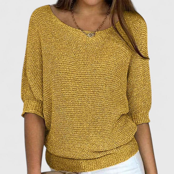 Elise – Delicate and Timeless Knitted Sweater
