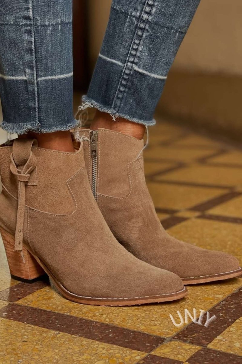 Josephine™ | Chic Suede Boots - Liam & Ivy