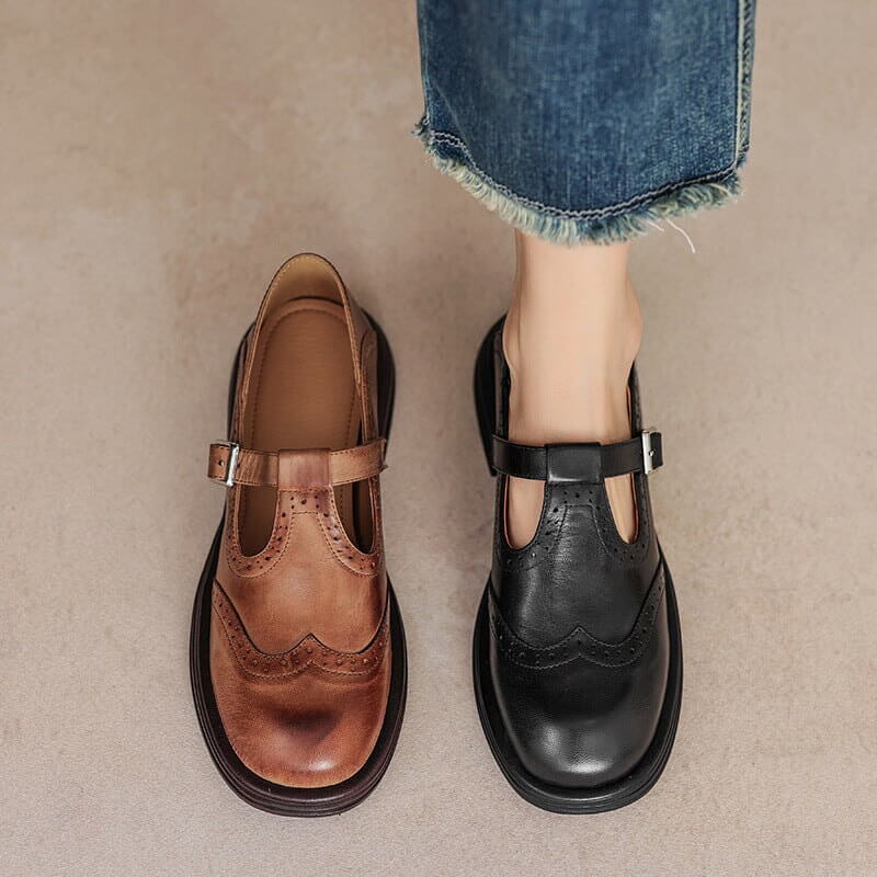 Juliette™ - Elegant Leather Shoe - Zhaky Collective