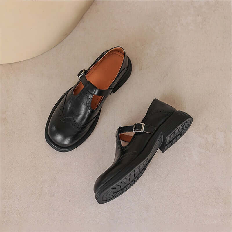 Juliette™ - Elegant Leather Shoe - Zhaky Collective