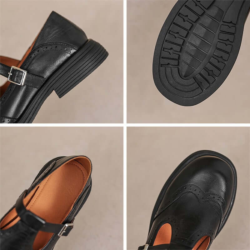 Juliette™ - Elegant Leather Shoe - Zhaky Collective