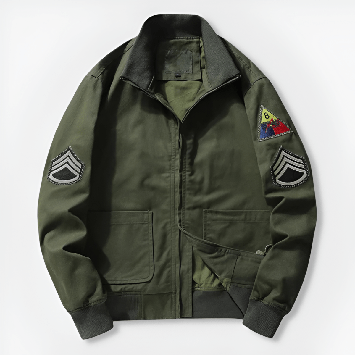 Léon™ | Luxury Tactical Tanker Jacket - Zhaky Collective