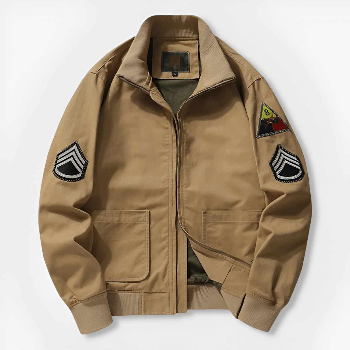 Léon™ | Luxury Tactical Tanker Jacket - Zhaky Collective