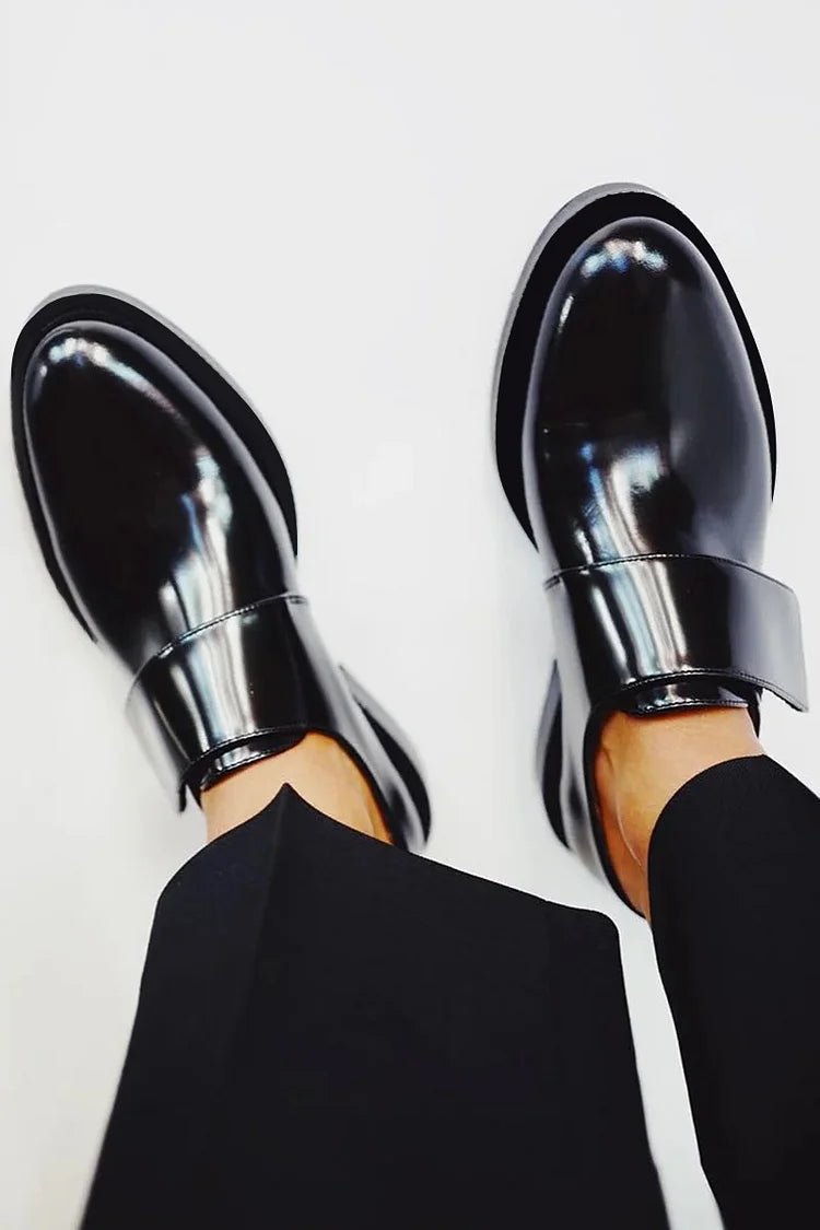 POLISHED STRAP LOAFERS - Liam & Ivy