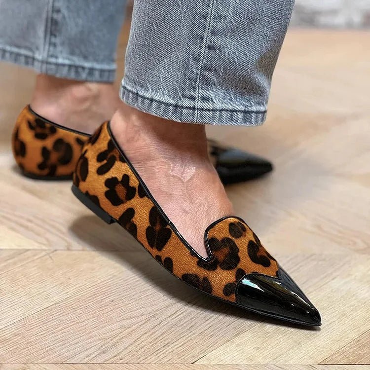 REFINED ANIMAL PRINT BALLET FLATS - Liam & Ivy
