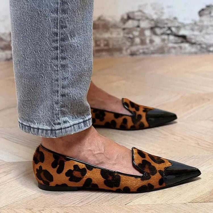 REFINED ANIMAL PRINT BALLET FLATS - Liam & Ivy