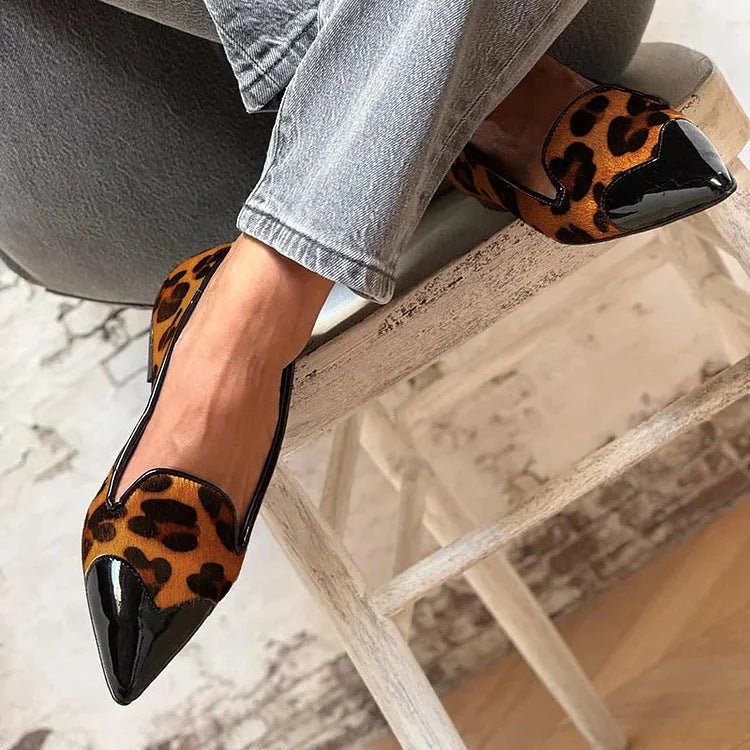 REFINED ANIMAL PRINT BALLET FLATS - Liam & Ivy