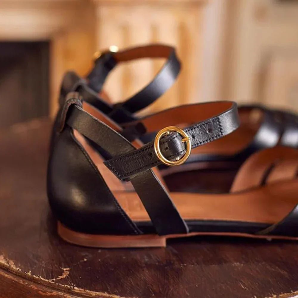 STRAPPY FLAT SANDALS - Liam & Ivy