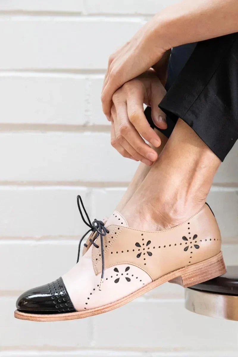 TWO - TONE OXFORD SHOES - Liam & Ivy